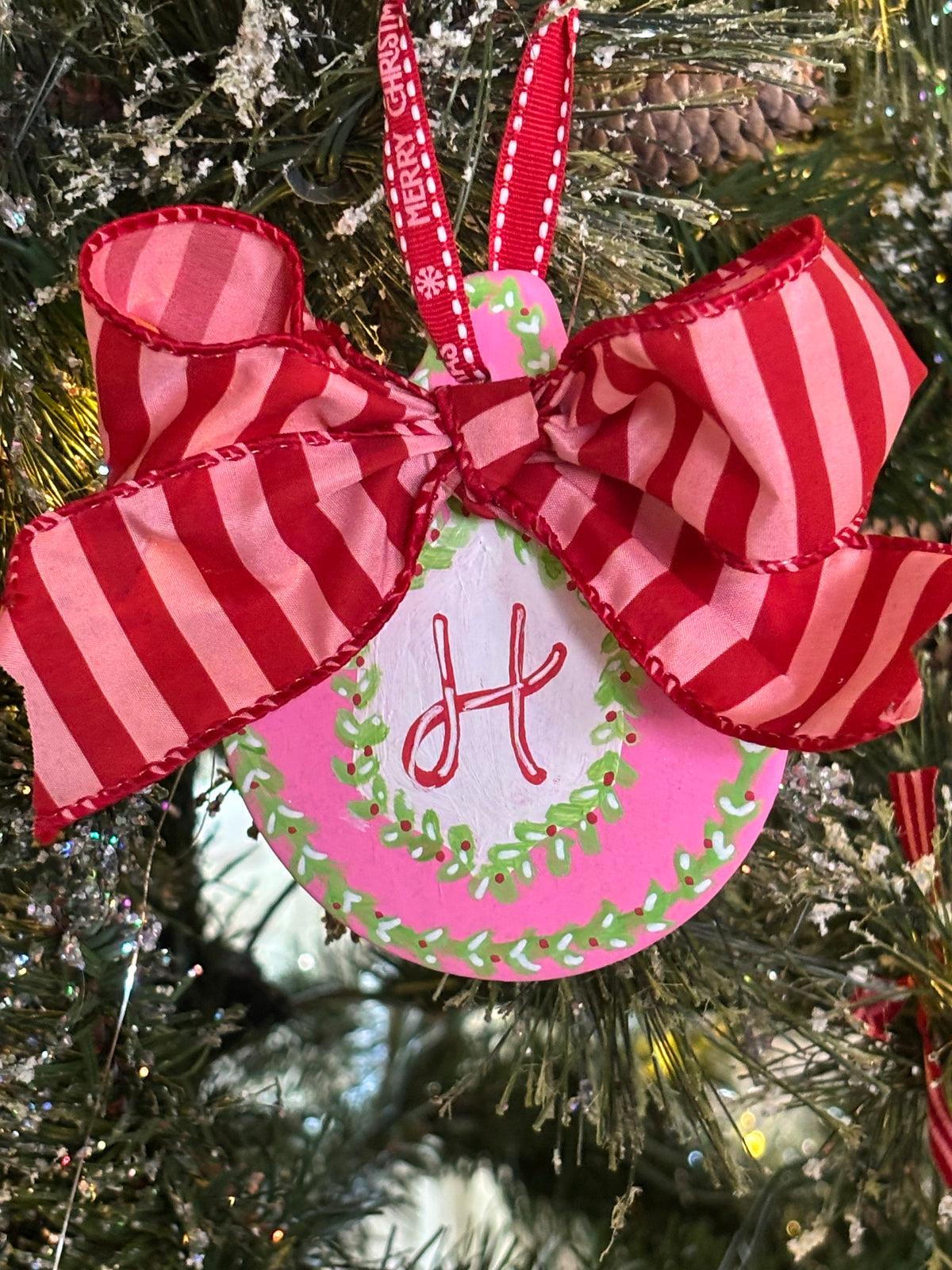 Hand Painted Christmas Ornament
