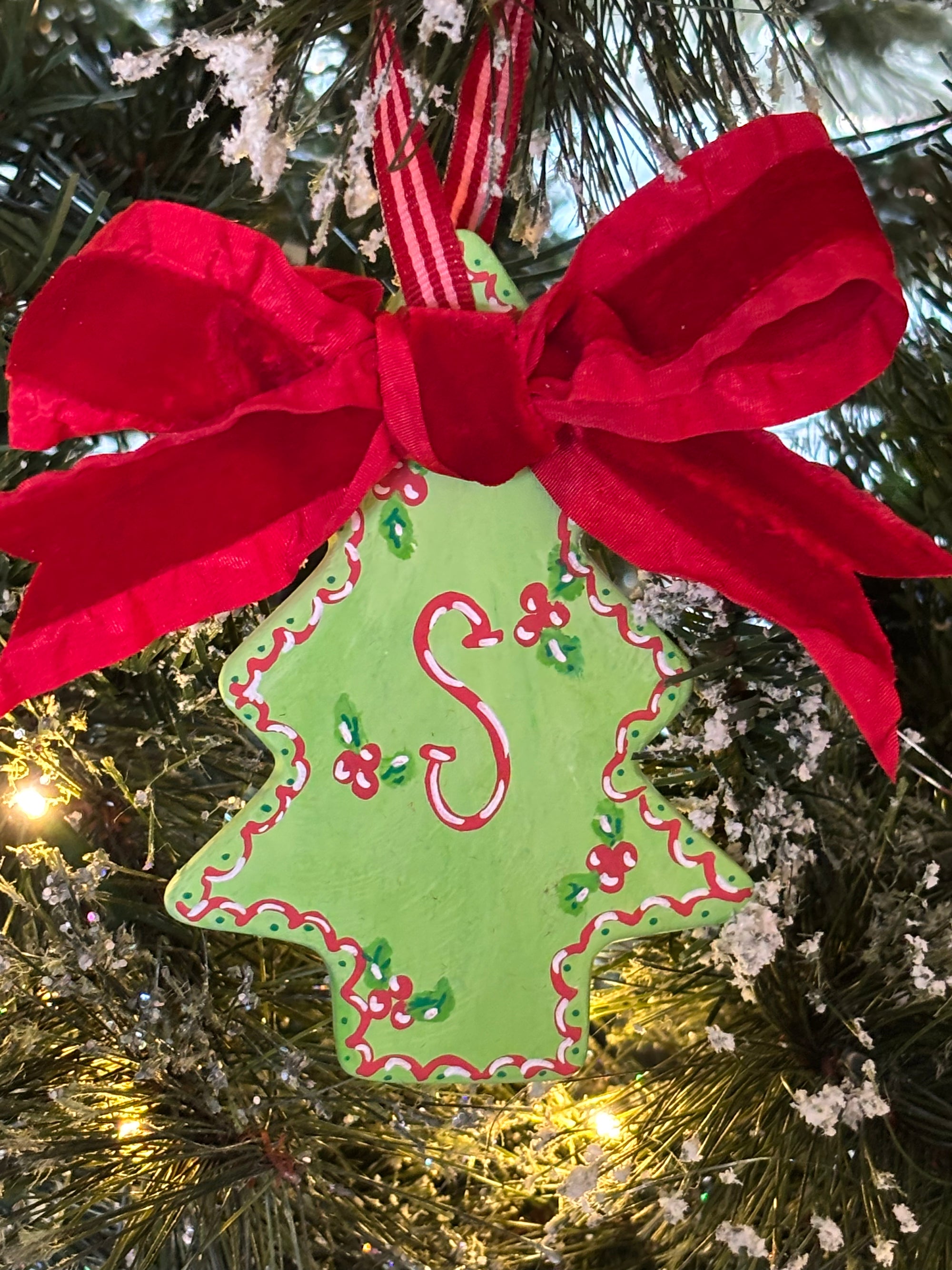 Hand Painted Christmas Ornament
