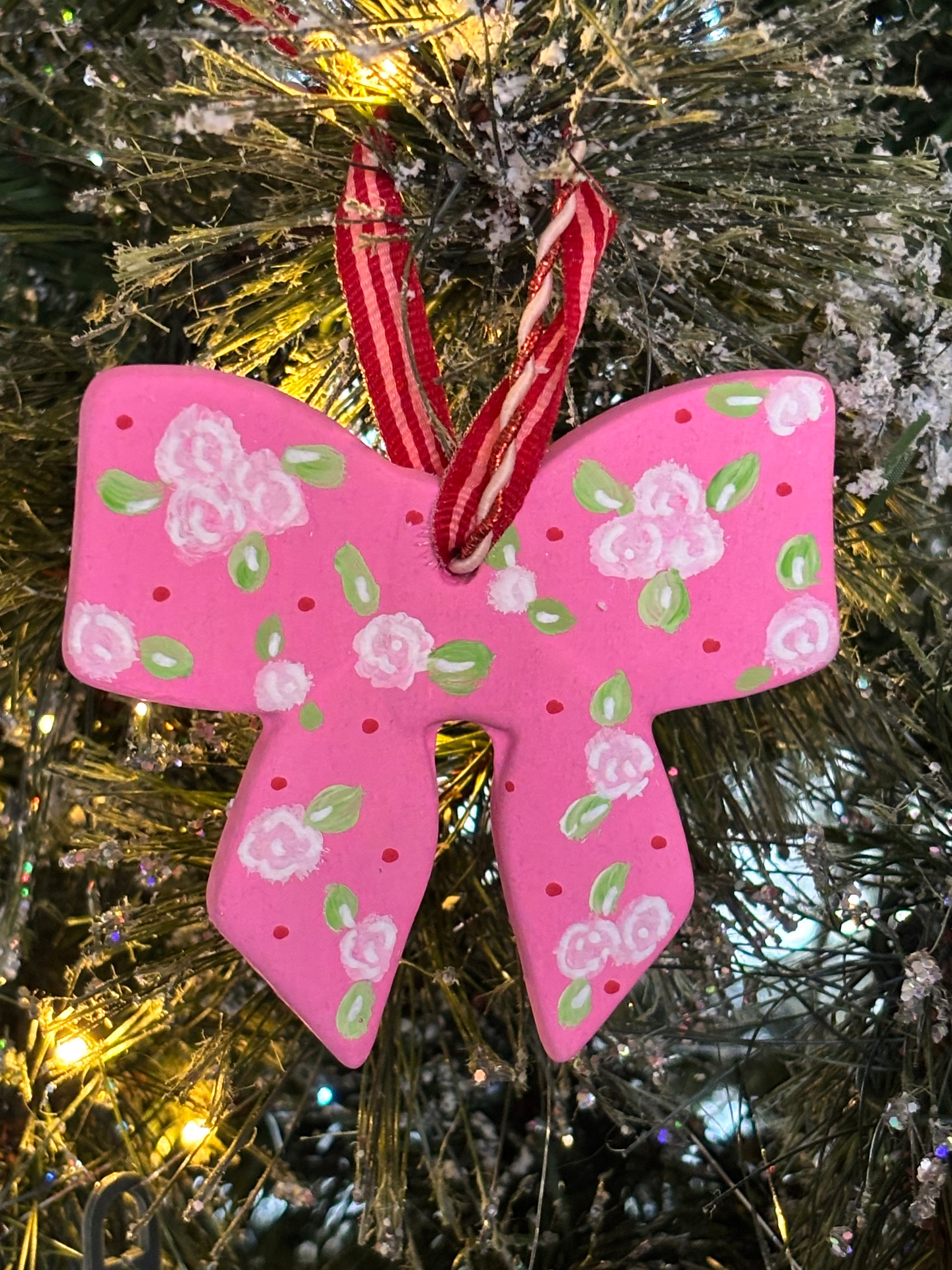 Hand Painted Christmas Ornament