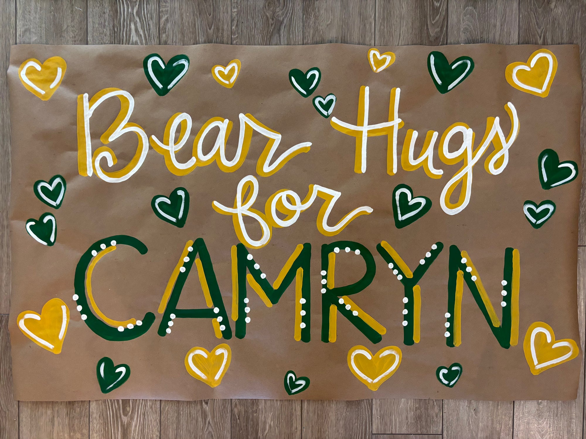 Custom Hand Painted Banner