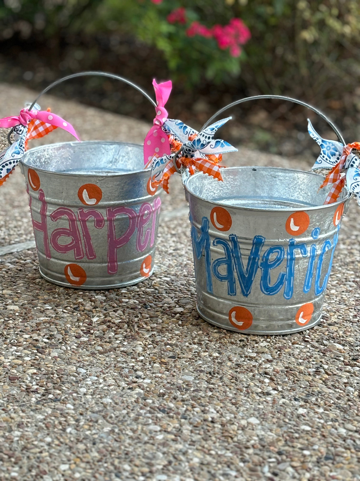 Custom Holiday Buckets