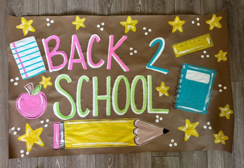 Custom Hand Painted Banner