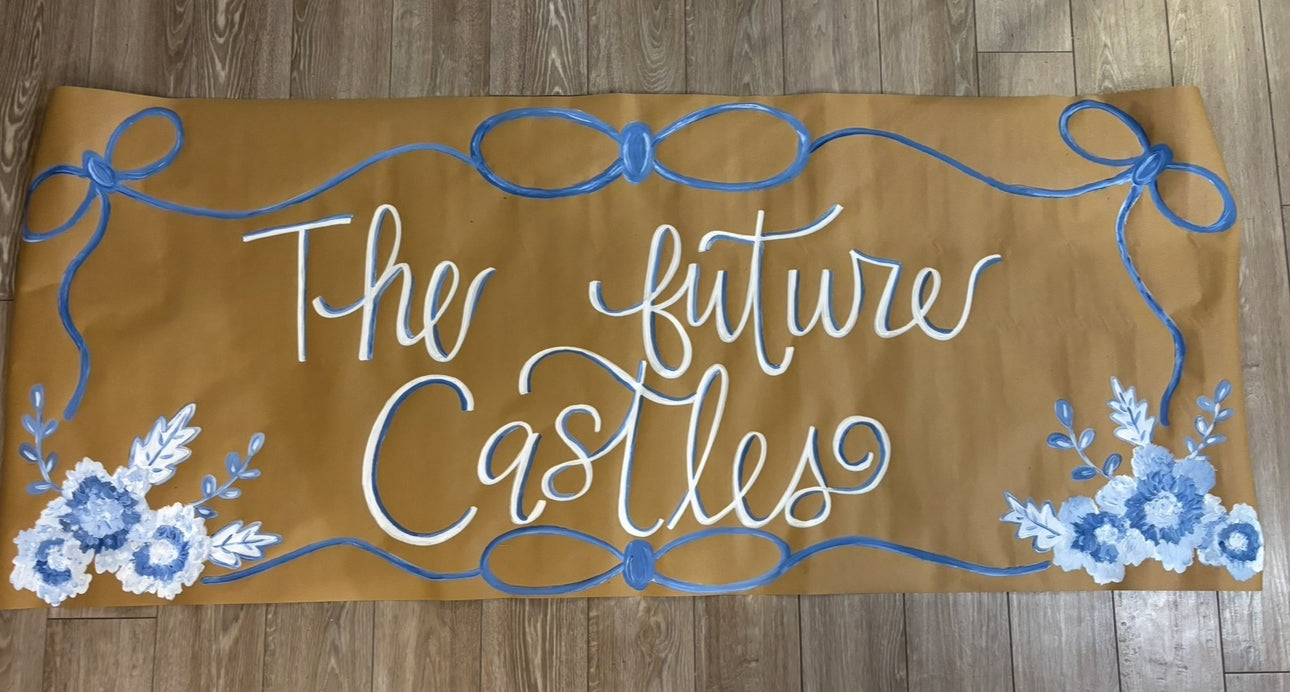 Custom Hand Painted Banner
