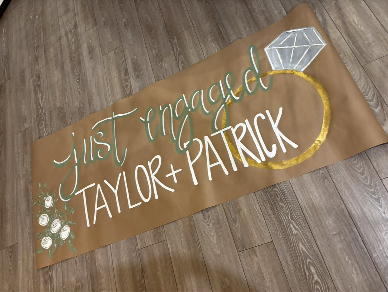 Custom Hand Painted Banner
