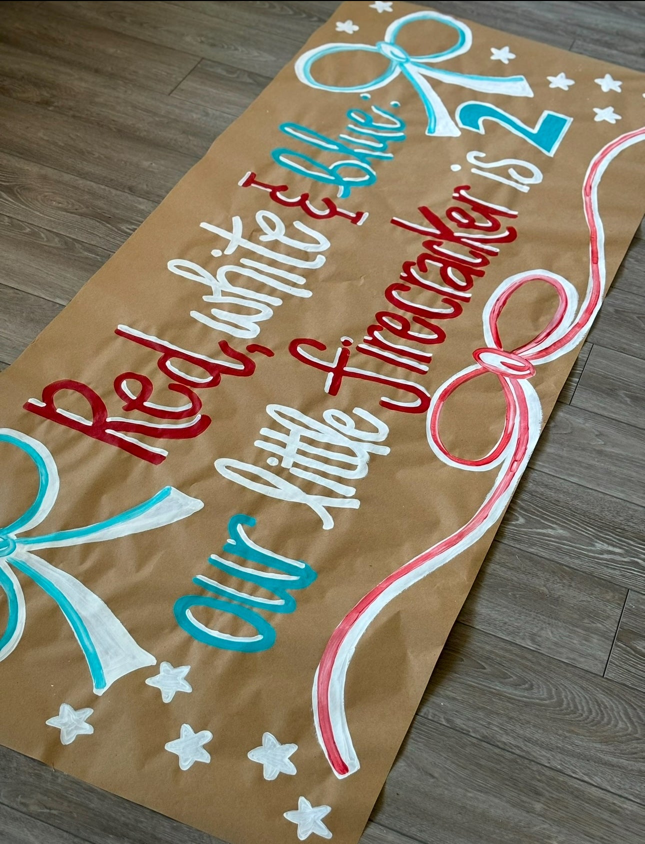 Custom Hand Painted Banner