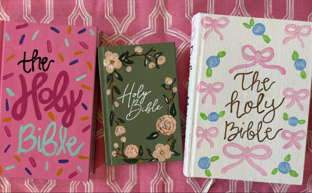 Hand Painted Bibles