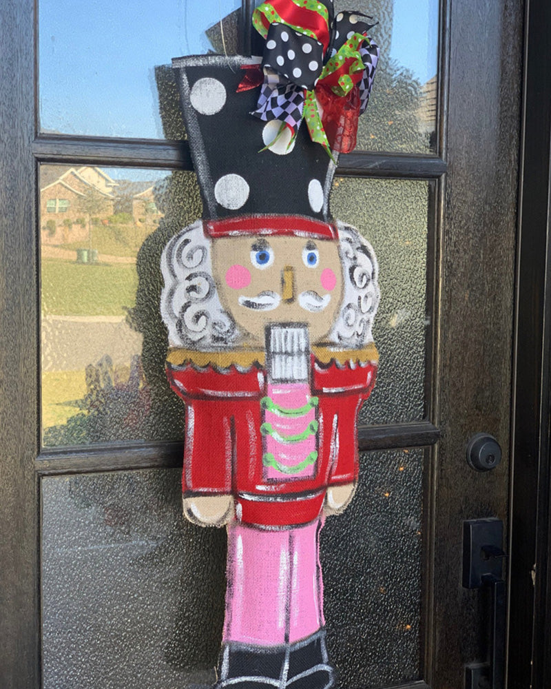 Nutcracker Door Hanger